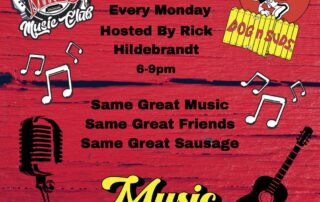 Open Mic at Dog N Suds. Every Monday from 6-9