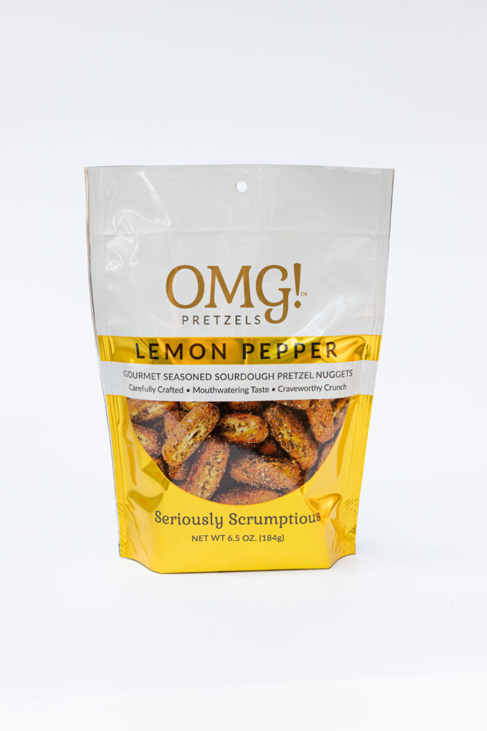 OMG Lemon Pepper Pretzels