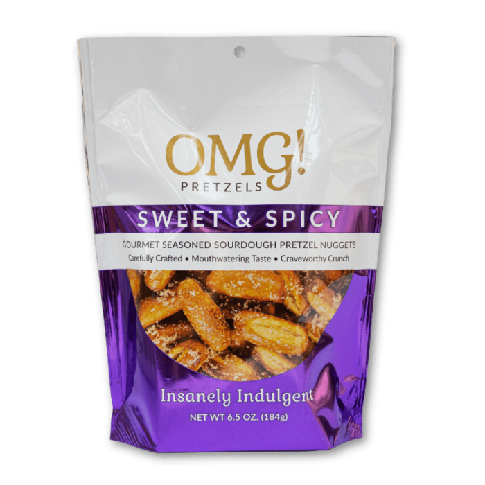 OMG Sweet & Spicy Pretzels