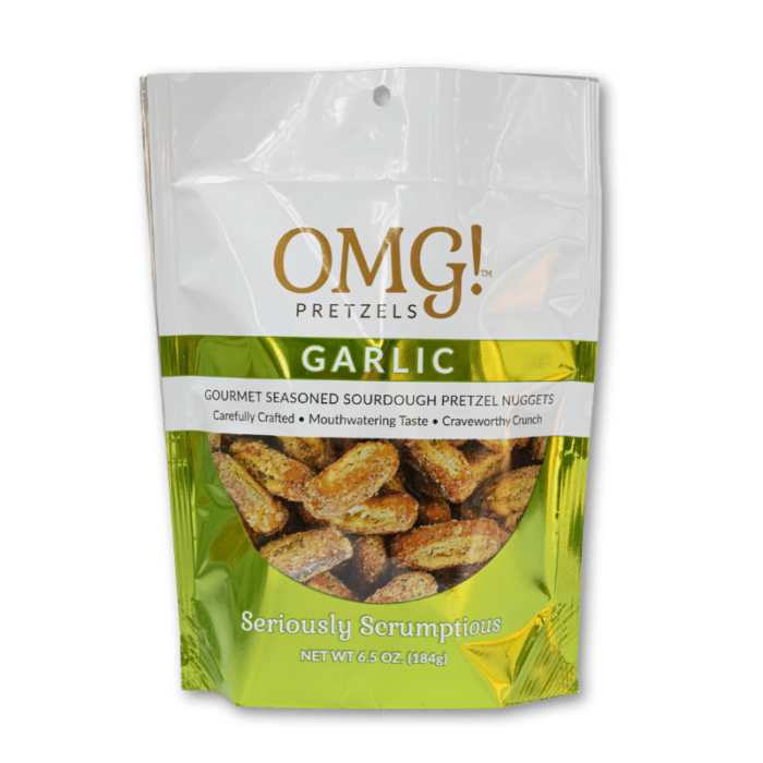 OMG Garlic Pretzels